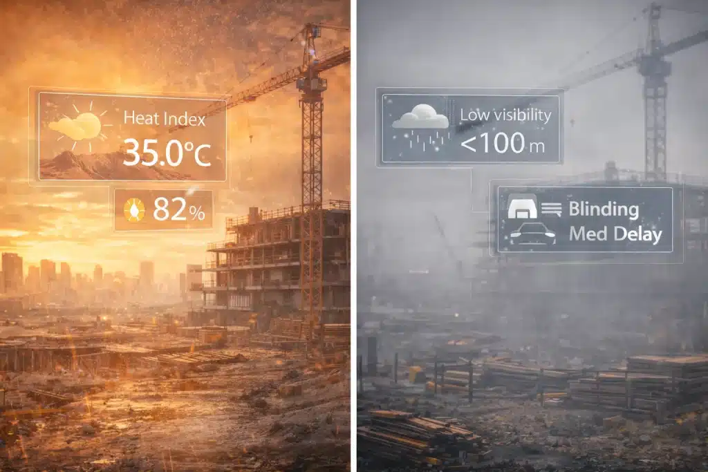 Where Real-Time Weather Data Fits Into Construction Operations and Reporting